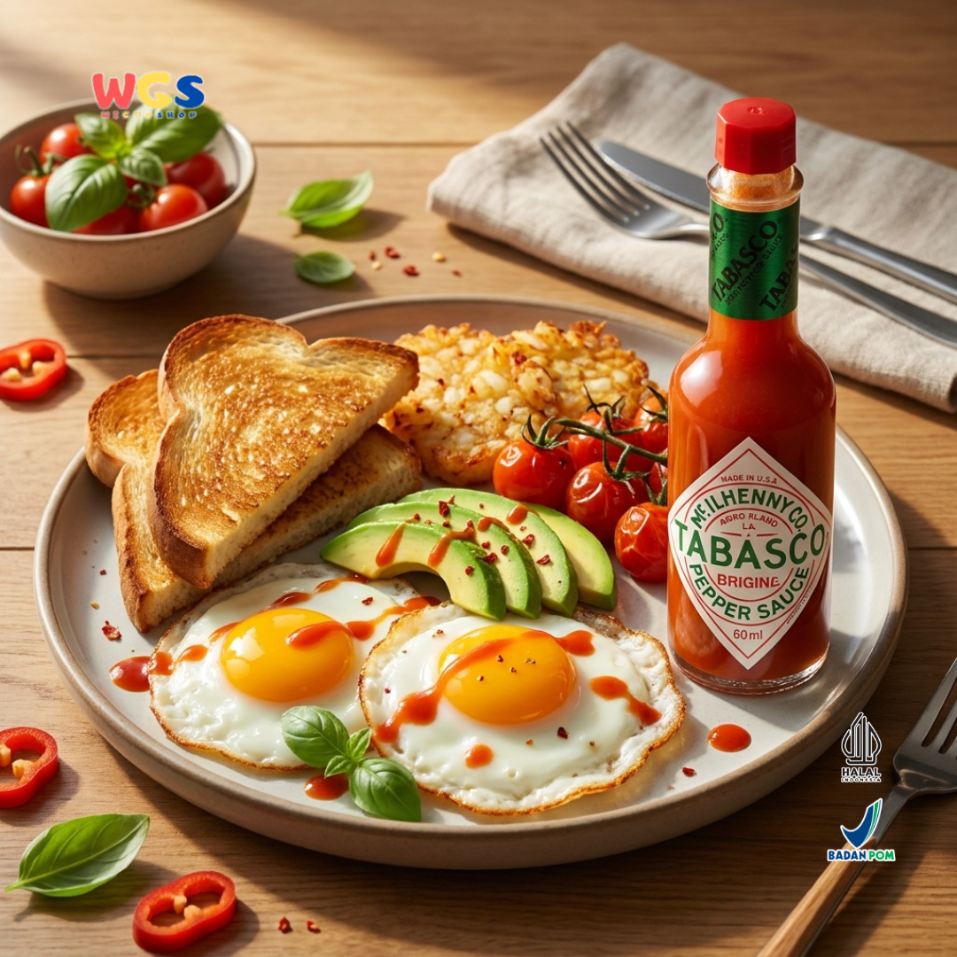 Tabasco Original Red Pepper Sauce 60ml - Classic Hot American Chili Sauce