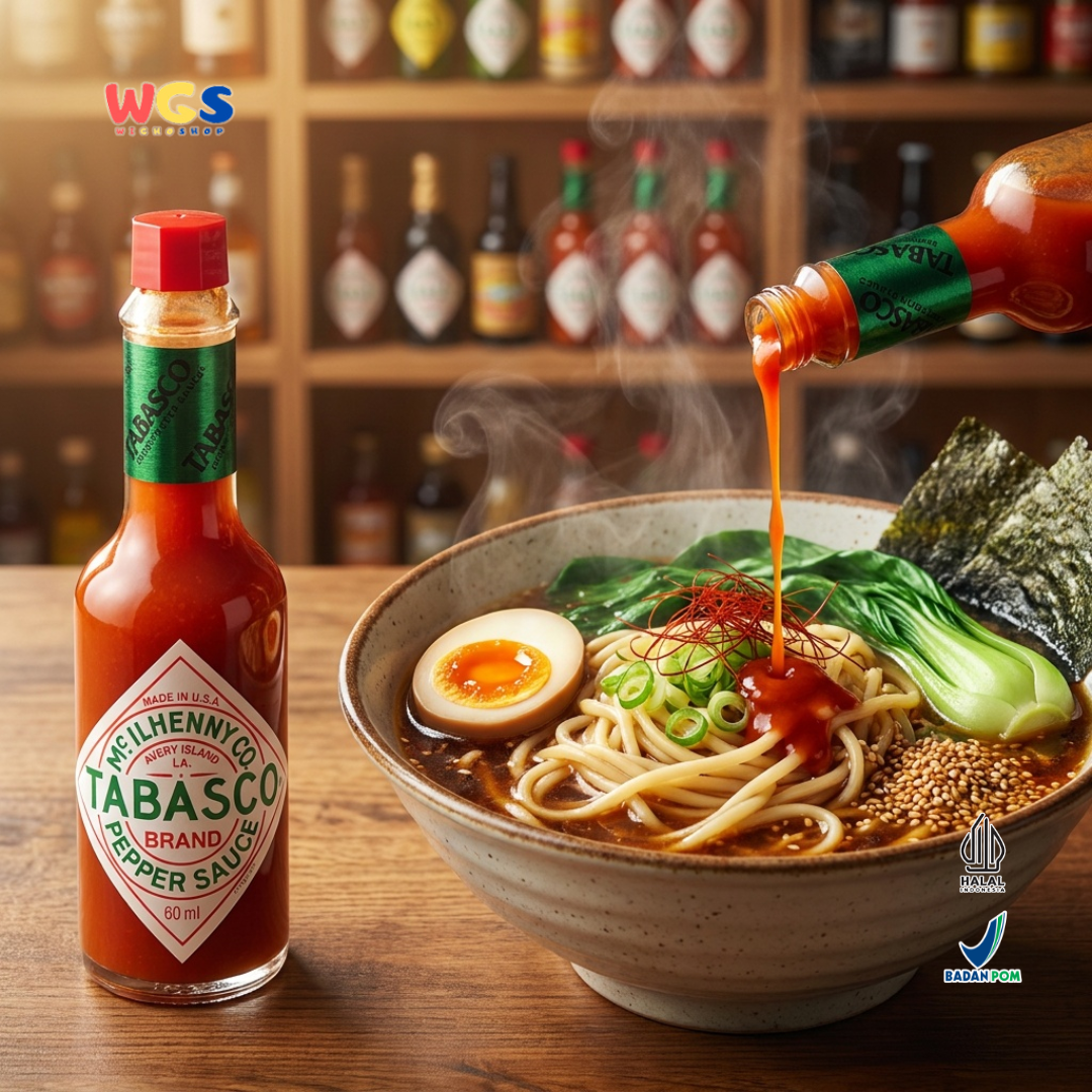 Tabasco Original Red Pepper Sauce 60ml - Classic Hot American Chili Sauce