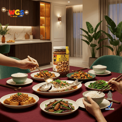 Tai Hua Tauco Preserved Soy Beans 380g - Tauco Kedelai Singapore Bumbu Masak Tumis Ikan Seafood Daging Sayuran Halal