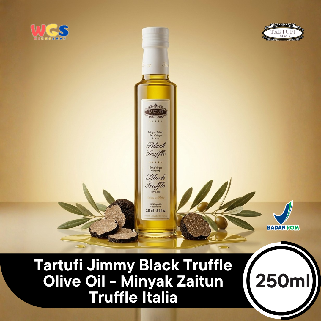 Tartufi Jimmy Extra Virgin Olive Oil Black Truffle Flavor 250ml