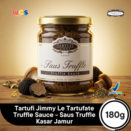 Tartufi Jimmy Le Tartufate Truffle Sauce 180g - Saus Truffle Kasar Jamur