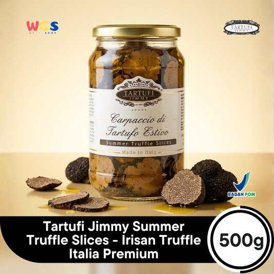 Tartufi Jimmy Summer Truffle Slices 500g - Irisan Truffle Italia Premium