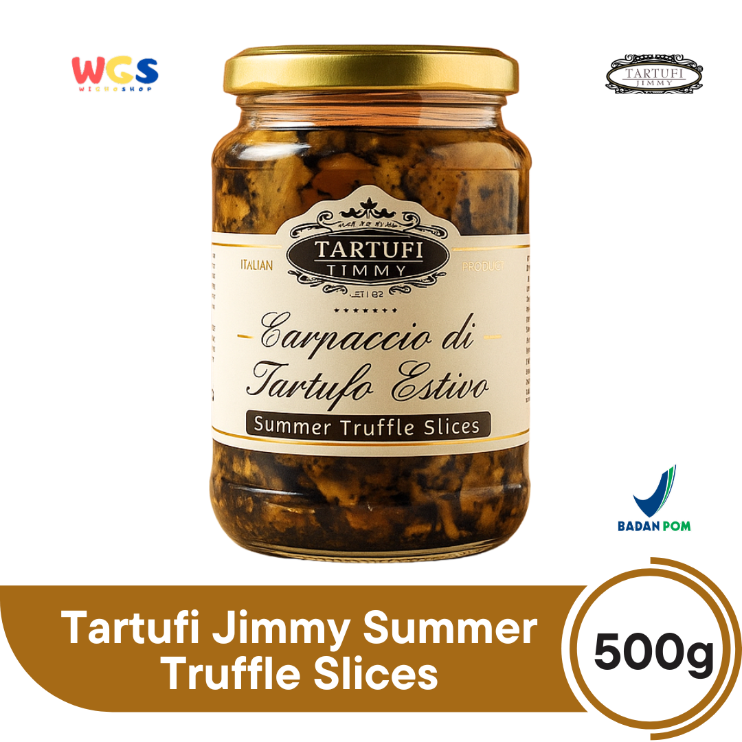 Tartufi Jimmy Summer Truffle Slices 500g | Irisan Truffle Musim Panas Premium Italia