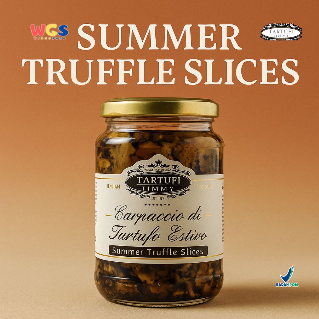 Tartufi Jimmy Summer Truffle Slices 500g | Irisan Truffle Musim Panas Premium Italia