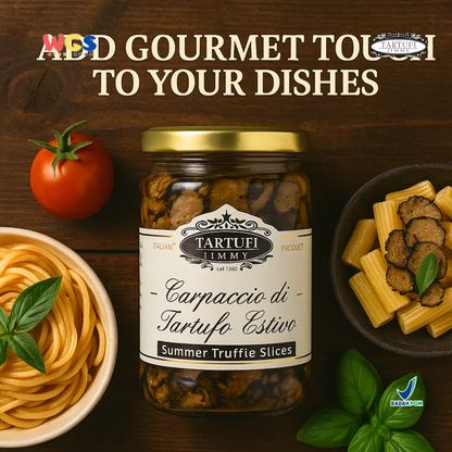 Tartufi Jimmy Summer Truffle Slices 500g | Irisan Truffle Musim Panas Premium Italia
