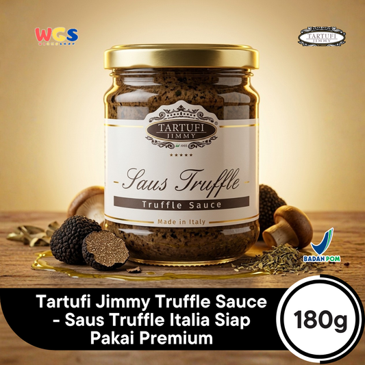 Tartufi Jimmy Truffle Sauce 180g - Saus Truffle Italia Siap Pakai Premium