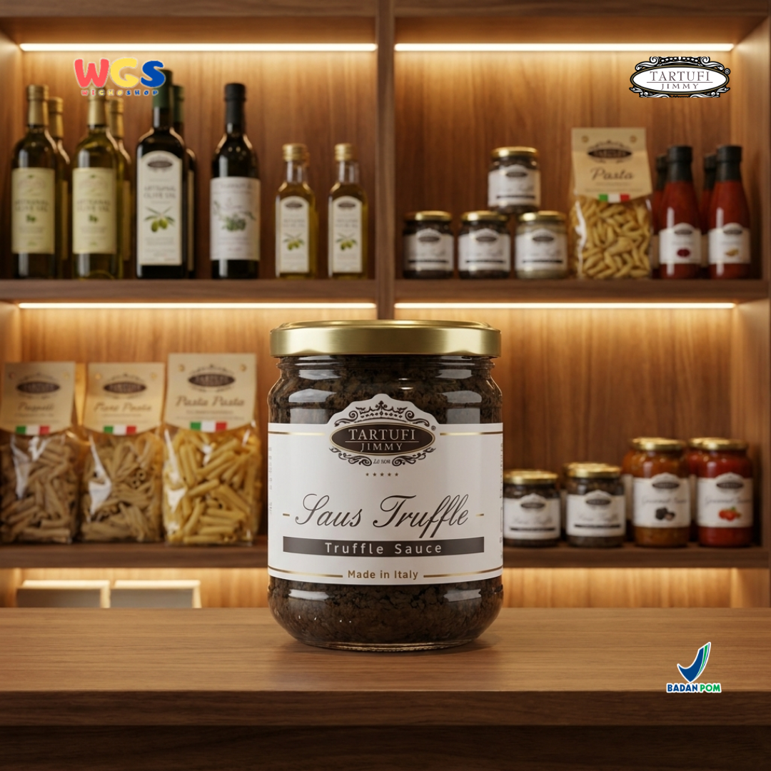 Tartufi Jimmy Truffle Sauce 180g - Saus Truffle Italia Siap Pakai Premium