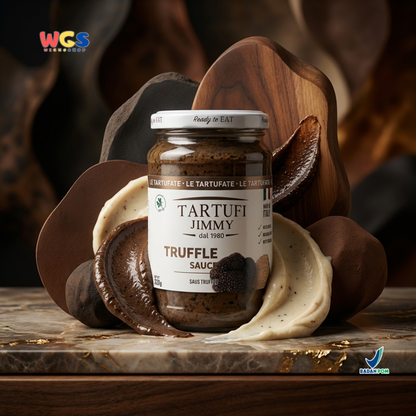 Tartufi Jimmy Truffle Sauce 320g - Saus Truffle Italia Ready to Eat untuk Pasta Steak Risotto Pizza