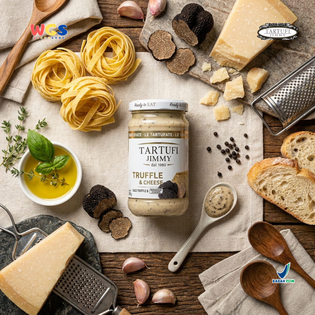 Tartufi Jimmy Truffle &amp; Cheese Tartufata Sauce 180g
