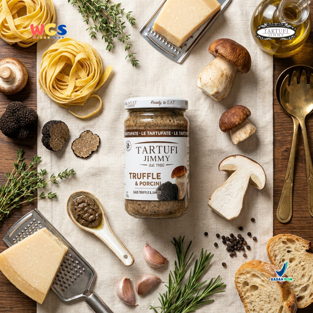 Tartufi Jimmy Truffle &amp; Porcini Tartufata Sauce 180g