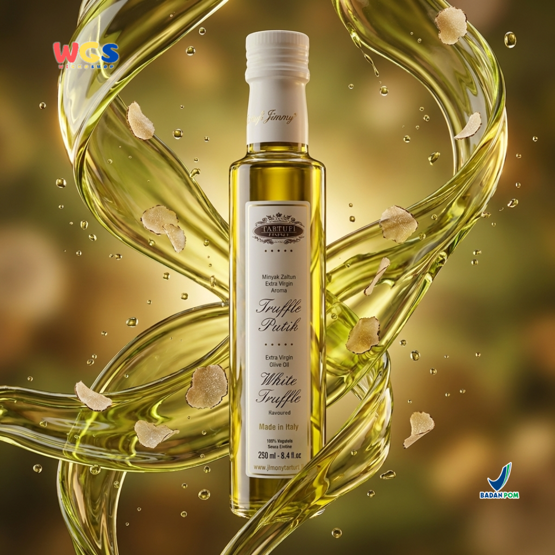 Tartufi Jimmy White Truffle Extra Virgin Olive Oil Flavored 250ml