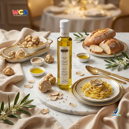 Tartufi Jimmy White Truffle Extra Virgin Olive Oil Flavored 250ml