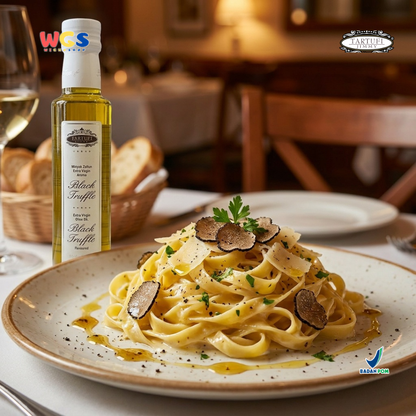 Tartufi Jimmy Extra Virgin Olive Oil Black Truffle Flavor 250ml