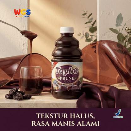 Taylor Prune Juice 946ml - Jus Prune California 100% Jus Buah Plum Kering Manis Alami Tanpa Gula Tambahan