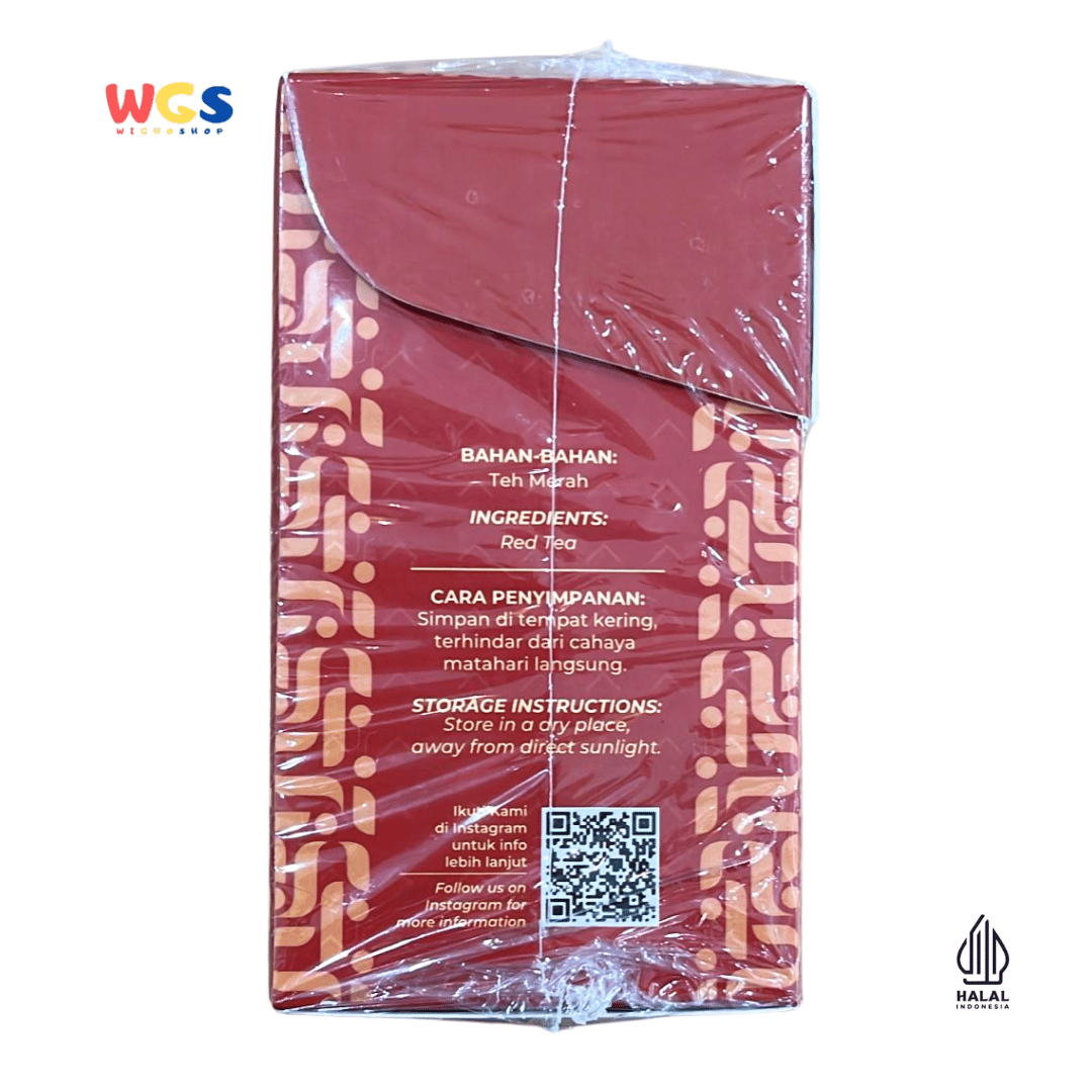 Tea N Tales Gourmet Tea Black Beauty 15gr (5x3gr) – Teh Segitiga Teh Merah Single Origin Kuat Nikmat