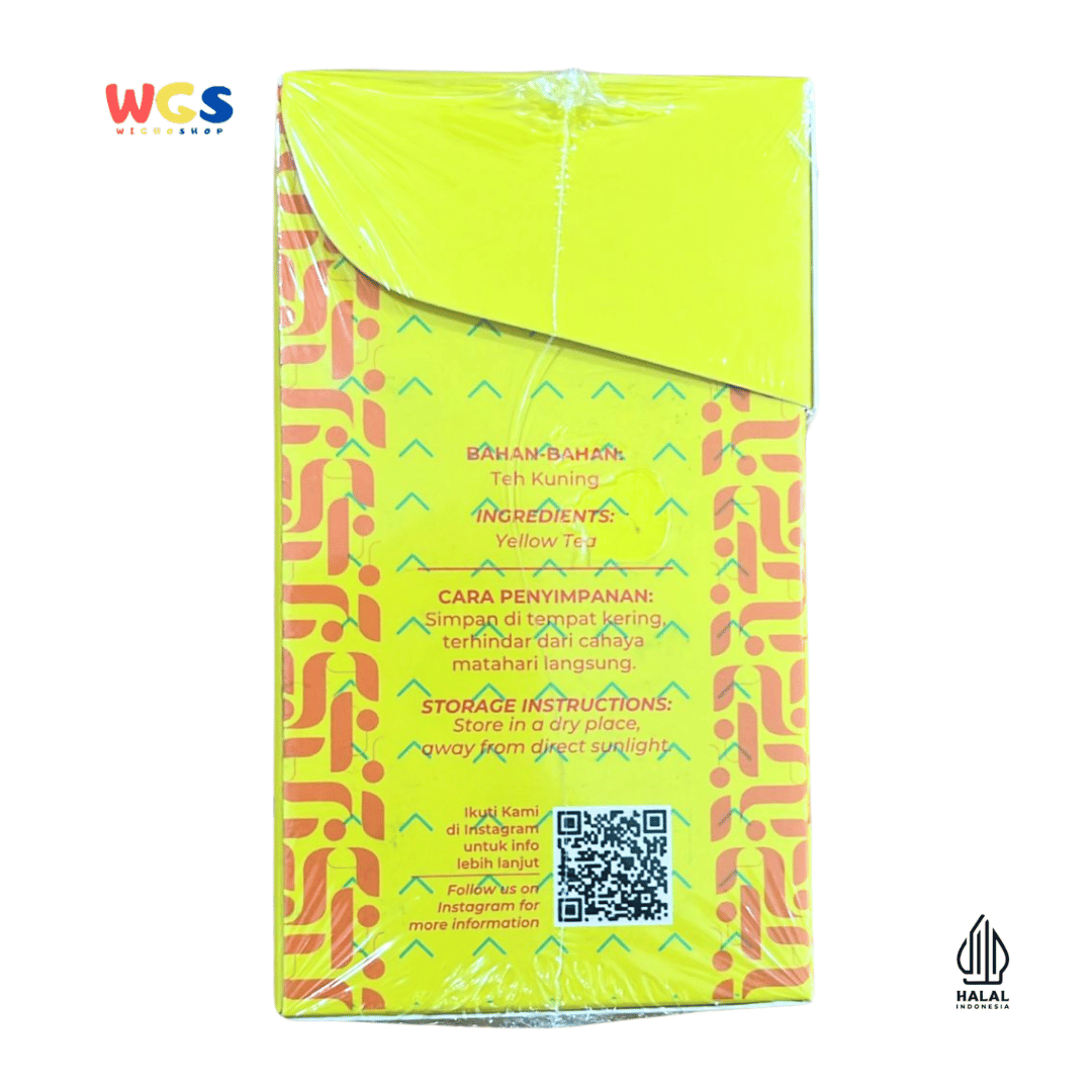 Tea N Tales Gourmet Tea Emperor 15gr (5x3gr) – Teh Segitiga Teh Kuning Single Origin Lembut & Elegan