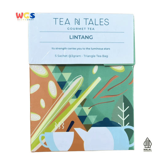 Tea N Tales Gourmet Tea Lintang 15gr (5x3gr) – Teh Segitiga Rempah Serai &amp; Kayu Secang Bertenaga