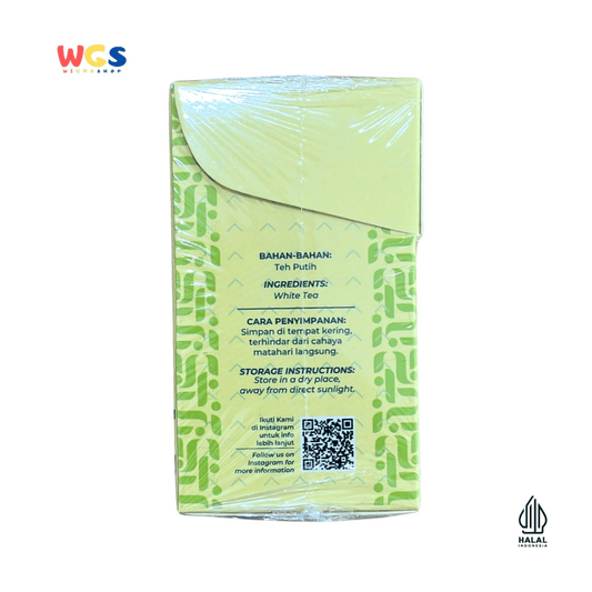 Tea N Tales Gourmet Tea Silver Needle 7.5gr (5x1.5gr) – Teh Segitiga Teh Putih Single Origin Murni