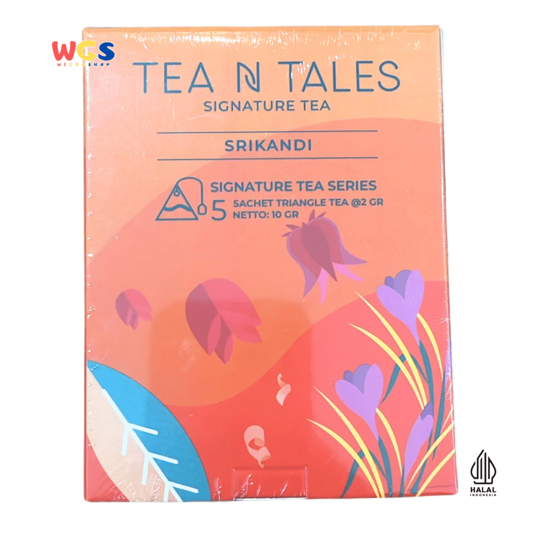 TEA N TALES Srikandi Signature Tea 5 Sachet x 2g (10g) – Teh Herbal Floral yang Kuat & Menenangkan