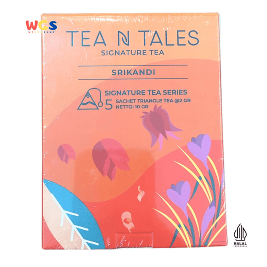TEA N TALES Srikandi Signature Tea 5 Sachet x 2g (10g) – Teh Herbal Floral yang Kuat & Menenangkan