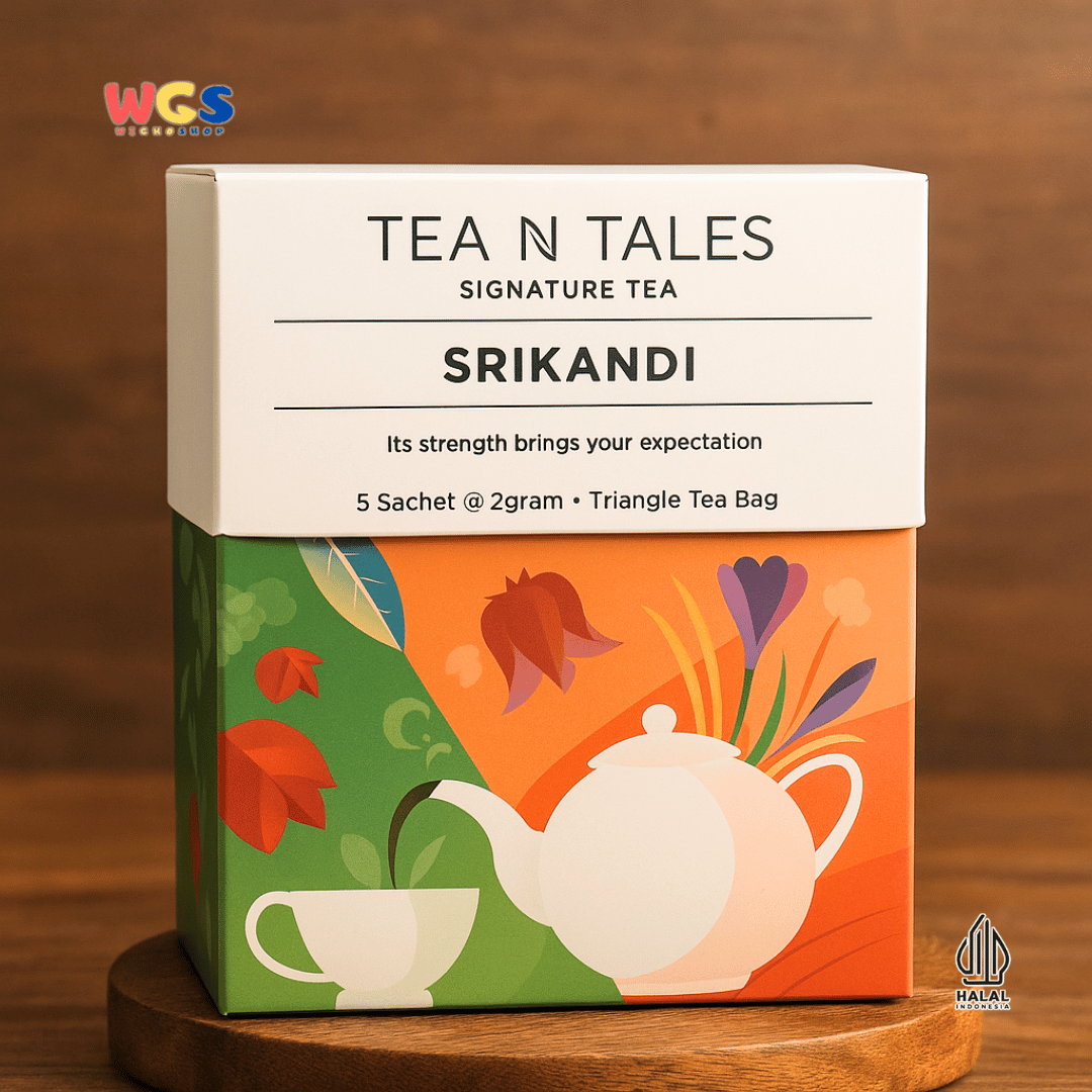 TEA N TALES Srikandi Signature Tea 5 Sachet x 2g (10g) – Teh Herbal Floral yang Kuat & Menenangkan
