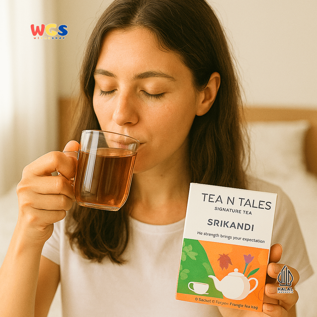 TEA N TALES Srikandi Signature Tea 5 Sachet x 2g (10g) – Teh Herbal Floral yang Kuat & Menenangkan
