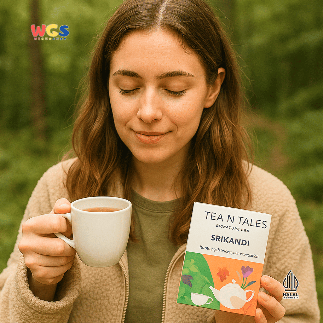TEA N TALES Srikandi Signature Tea 5 Sachet x 2g (10g) – Teh Herbal Floral yang Kuat & Menenangkan