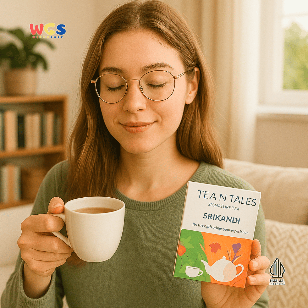 TEA N TALES Srikandi Signature Tea 5 Sachet x 2g (10g) – Teh Herbal Floral yang Kuat & Menenangkan