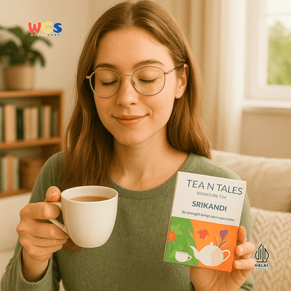 TEA N TALES Srikandi Signature Tea 5 Sachet x 2g (10g) – Teh Herbal Floral yang Kuat & Menenangkan