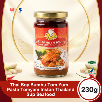 Thai Boy Tom Yum Soup Paste 230 gr - Tom Yum Soup Sauce