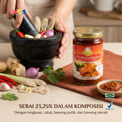 Thai Boy Tom Yum Soup Paste 230 gr - Tom Yum Soup Sauce