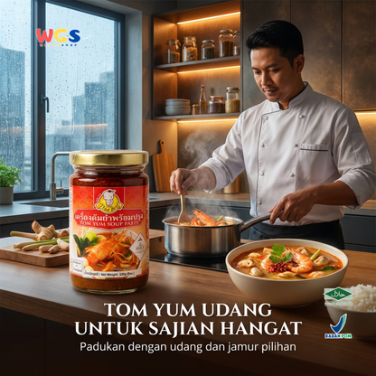 Thai Boy Tom Yum Soup Paste 230 gr - Tom Yum Soup Sauce