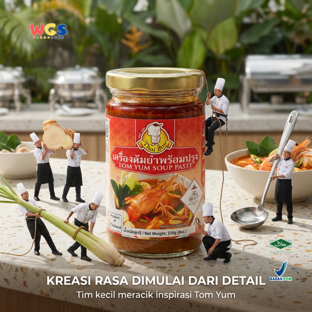 Thai Boy Tom Yum Soup Paste 230 gr - Tom Yum Soup Sauce