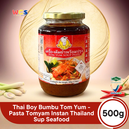 Thai Boy Tom Yum Soup Paste 500 gr - Tom Yum Sauce