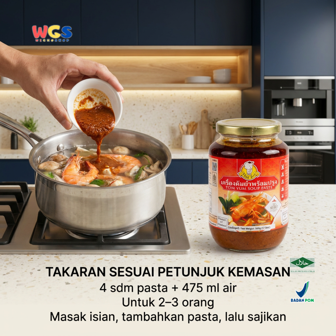 Thai Boy Tom Yum Soup Paste 500 gr - Tom Yum Sauce