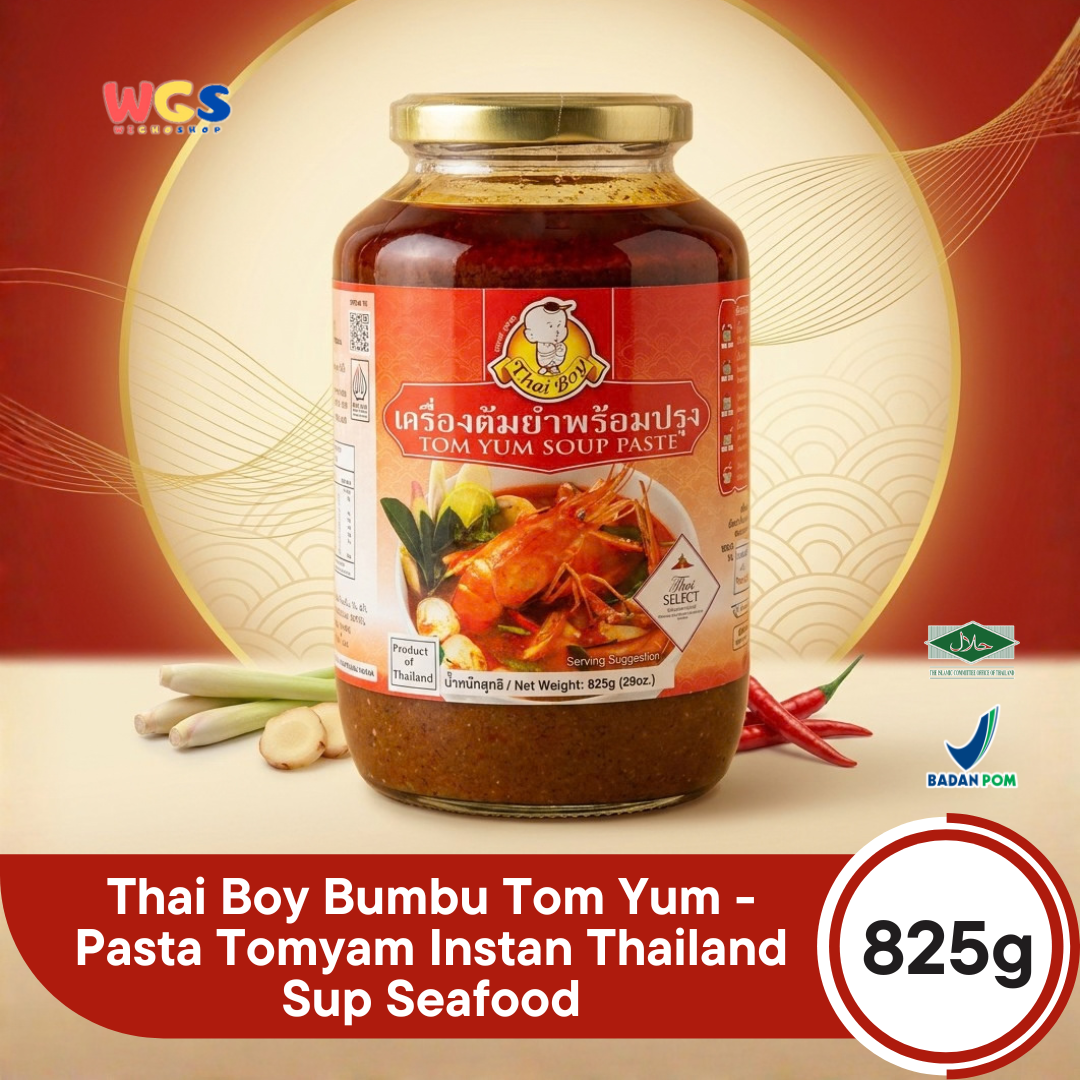 Thai Boy Bumbu Tom Yum 825g - Pasta Tomyam Instan Thailand Sup Seafood