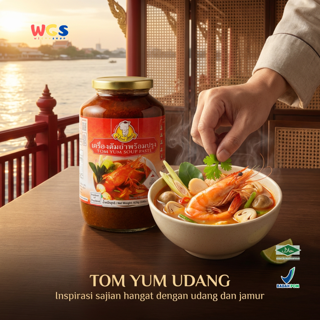 Thai Boy Bumbu Tom Yum 825g - Pasta Tomyam Instan Thailand Sup Seafood