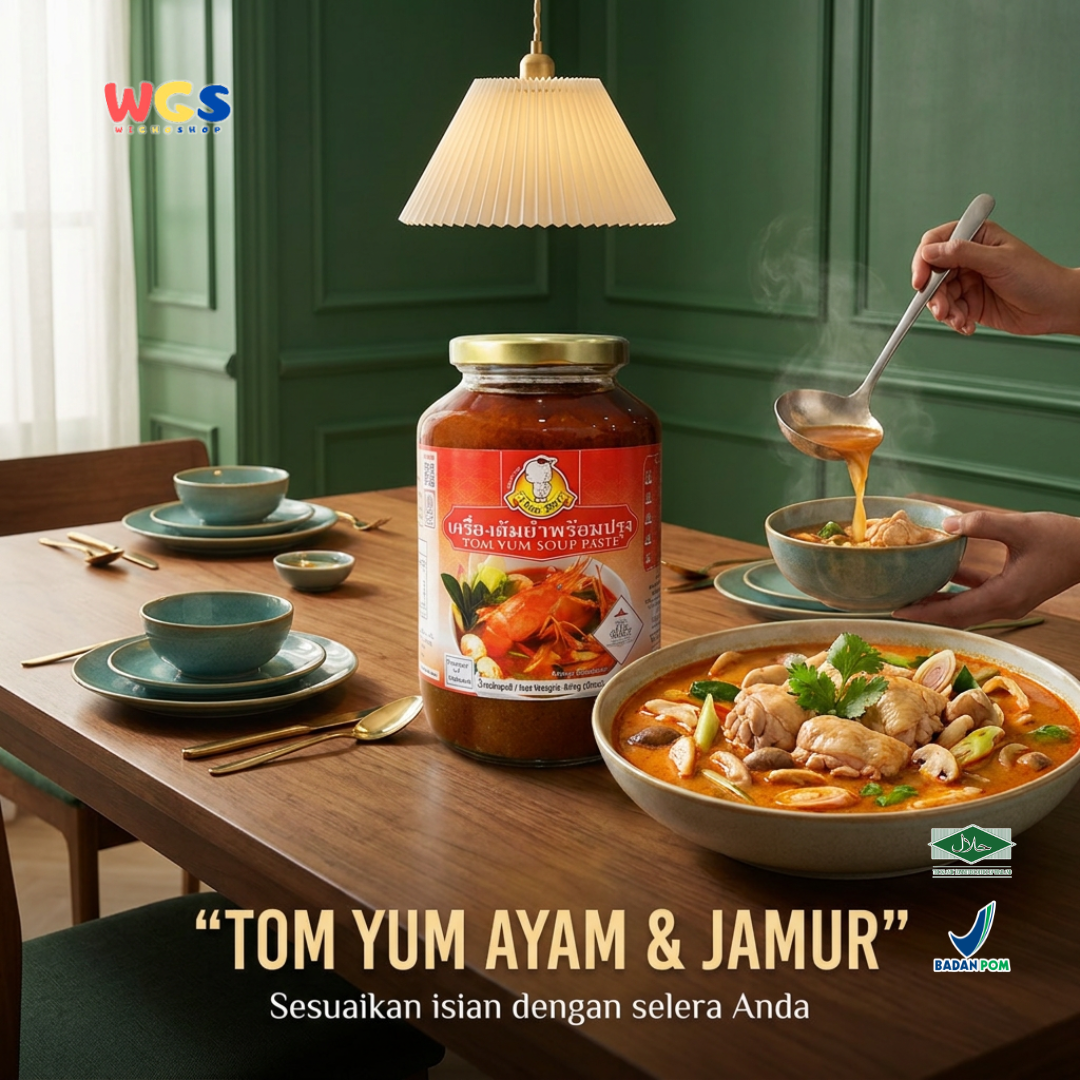 Thai Boy Bumbu Tom Yum 825g - Pasta Tomyam Instan Thailand Sup Seafood