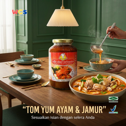 Thai Boy Bumbu Tom Yum 825g - Pasta Tomyam Instan Thailand Sup Seafood