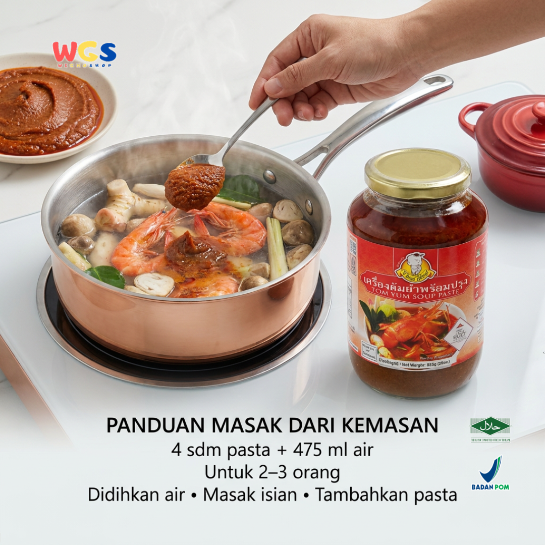 Thai Boy Bumbu Tom Yum 825g - Pasta Tomyam Instan Thailand Sup Seafood