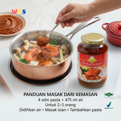 Thai Boy Bumbu Tom Yum 825g - Pasta Tomyam Instan Thailand Sup Seafood