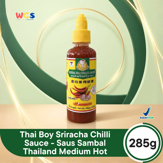 Thai Boy Sriracha Chili Sauce 285g - Original Thai Spicy Chili Sauce