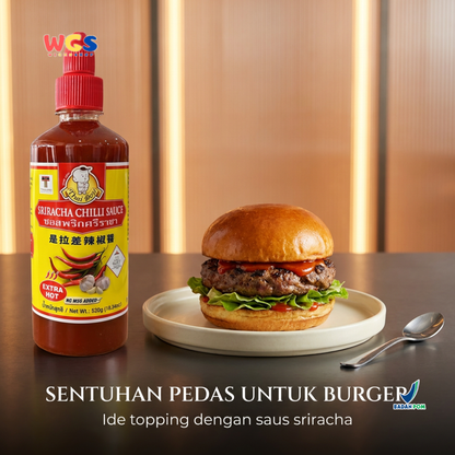 Thai Boy Sriracha Extra Hot 520g - Saus Sambal Pedas Thailand
