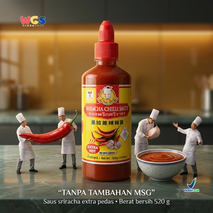 Thai Boy Sriracha Extra Hot 520g - Saus Sambal Pedas Thailand