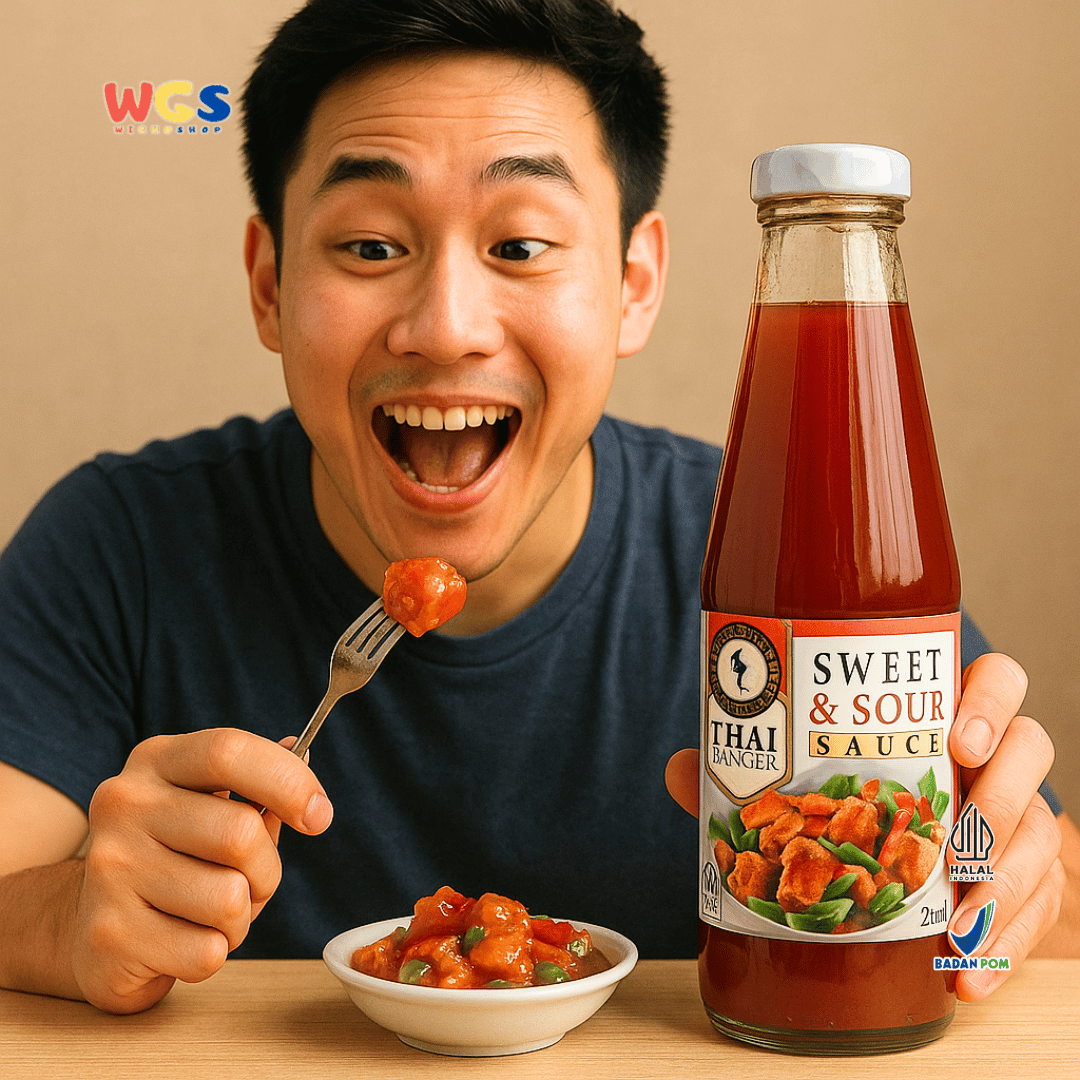 Thai Dancer Sweet & Sour Sauce 200ml – Saus Asam Manis Serbaguna untuk Masakan Asia & Cocolan