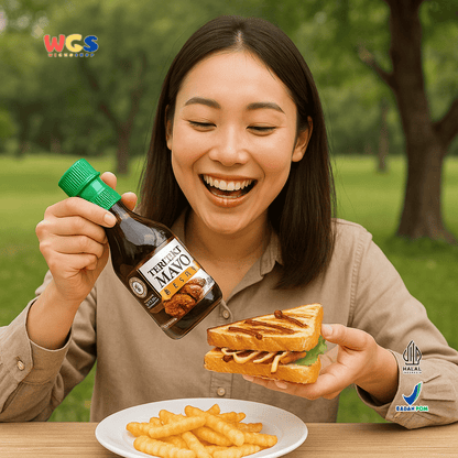 Thai Dancer Teriyaki Mayo Sauce 200ml – Saus Mayo Teriyaki Lezat untuk Cocolan, Olesan & Salad