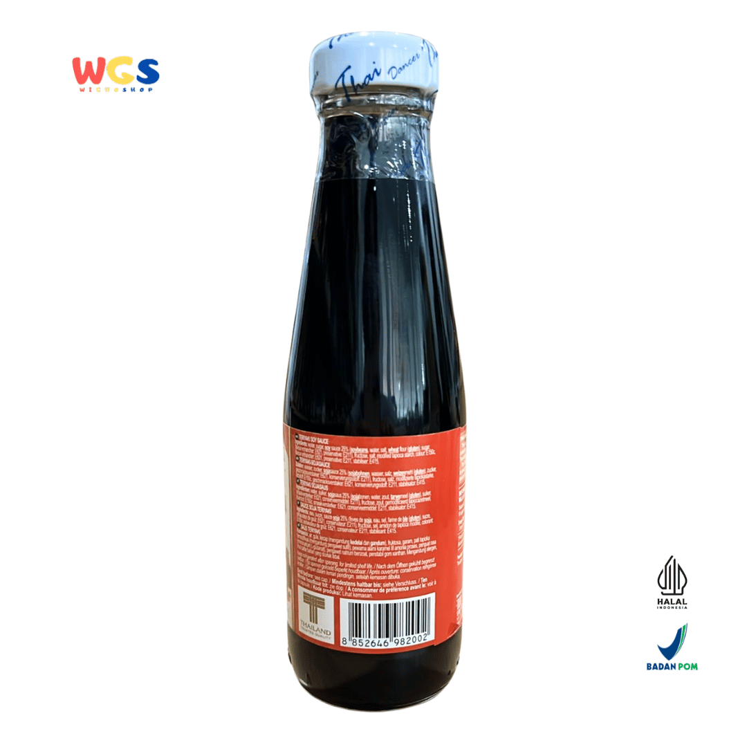 Thai Dancer Teriyaki Soy Sauce 200ml – Saus Kedelai Teriyaki Otentik untuk Marinasi & Tumisan Asia