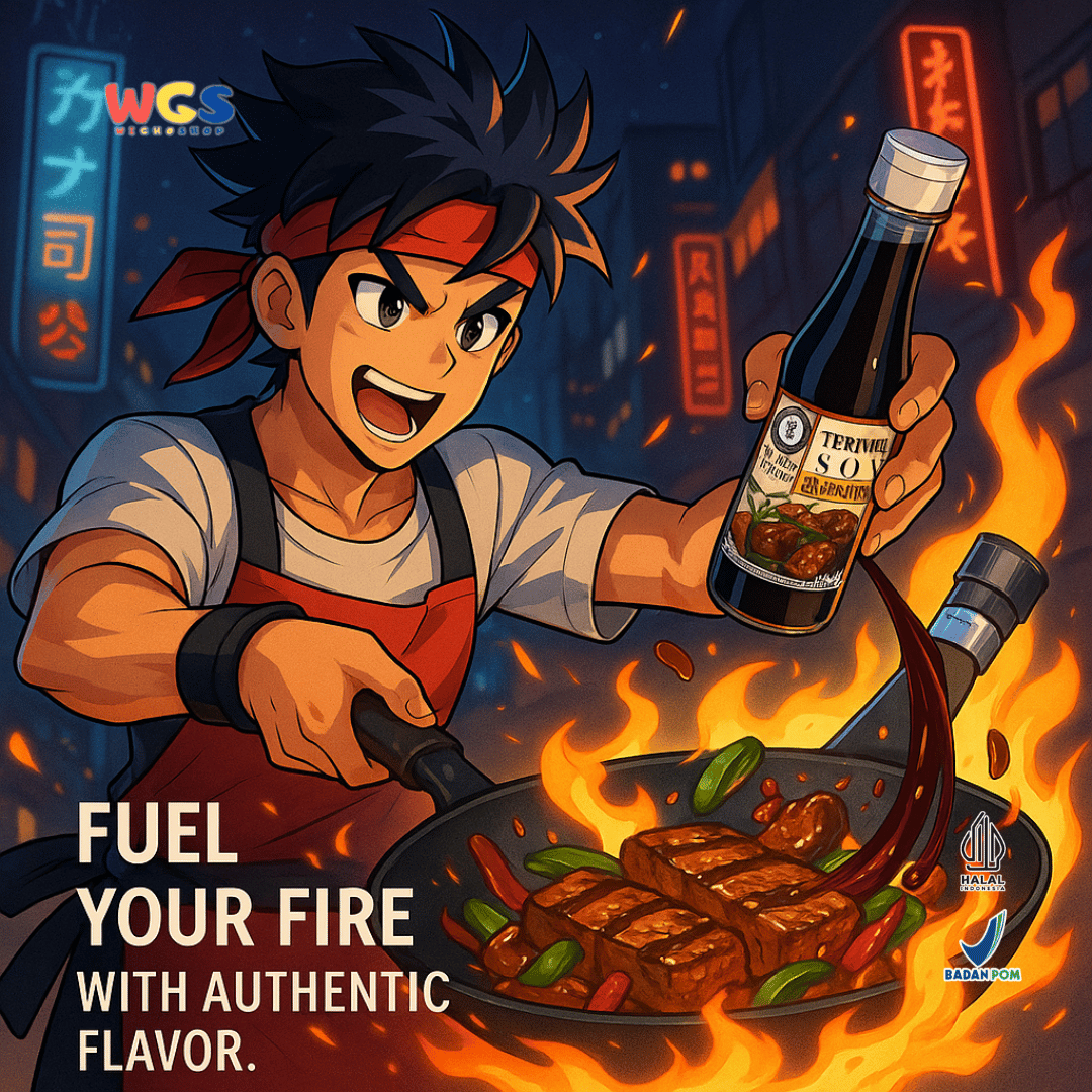 Thai Dancer Teriyaki Soy Sauce 200ml – Saus Kedelai Teriyaki Otentik untuk Marinasi & Tumisan Asia