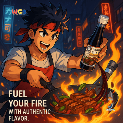 Thai Dancer Teriyaki Soy Sauce 200ml – Saus Kedelai Teriyaki Otentik untuk Marinasi & Tumisan Asia