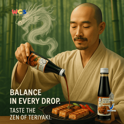Thai Dancer Teriyaki Soy Sauce 200ml – Saus Kedelai Teriyaki Otentik untuk Marinasi & Tumisan Asia